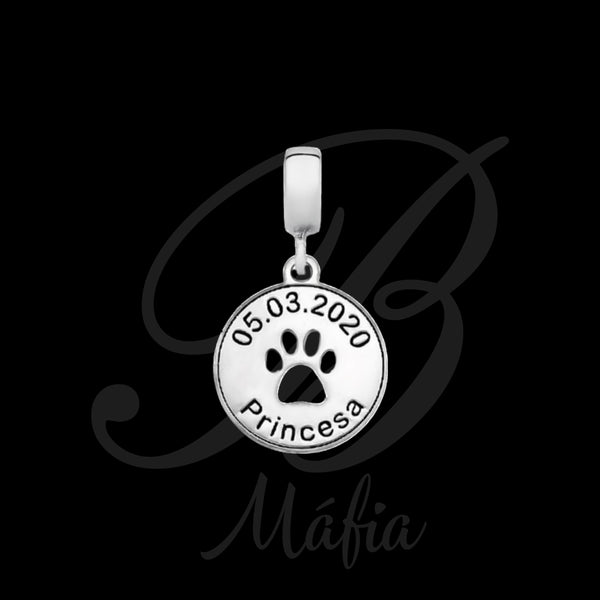 Berloque personalizado medalha  PET