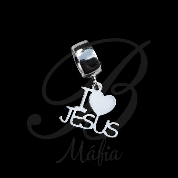 Berloque Love Jesus PRATA 925